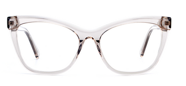 Women Cristal Eyeglasses: Asa - Grey - SpecSMART Eye Clinic (Front View)